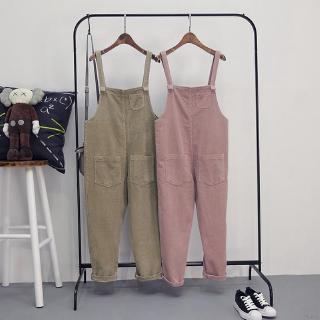 Quần yếm dài phong cách vintage thời trang dành cho nữ