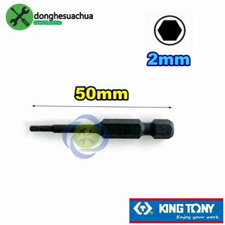 Mũi lục giác 2mm kingtony 715002h kích thước 2mm x 50mm