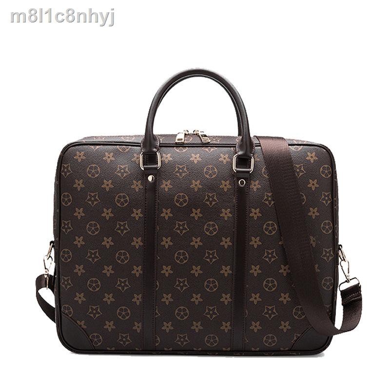 Túi xách nam Thương hiệu lớn 2020 Cặp nữ đựng tài liệu A4 đeo chéo một bên máy tính kinh doanh