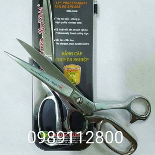 Kéo cắt vải chuyên nghiệp 10IM không gỉ sét NhơnHòa-NguyễnĐình