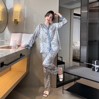BỘ NGỦ LỤA IN SANG TRỌNG MỀM MỊN