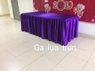 Ga lụa Trơn Trải Giường SPA