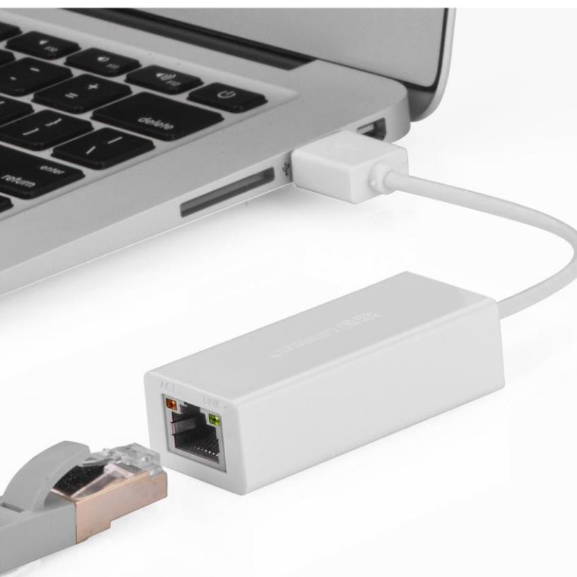 USB 3.0 to Lan Ugreen 20255 hỗ trợ 10/100/1000 Mbps cao cấp - Hapugroup | BigBuy360 - bigbuy360.vn