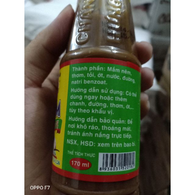 Mắm nêm Chấn Hưng có gia vị