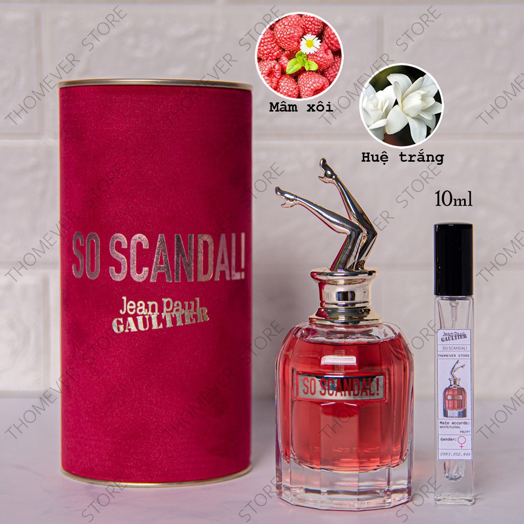 NEW 2020 | Nước Hoa Nữ Jean Paul Gaultier | JPG Scandal & So Scandal 2020 Ngọt Ngào Quyến Rũ [ Mẫu Thử ] | Thế Giới Skin Care
