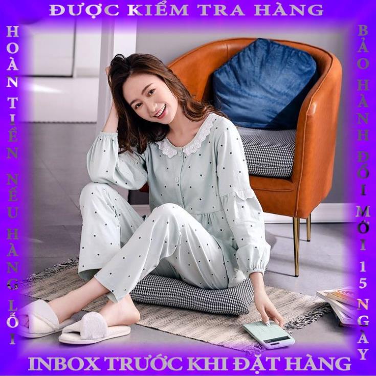 Bộ bầu - bộ sau sinh - chất liệu cotton - kiểu mới thời trang ( sao - dài - QDTD - MS-08 ) thuanguyen