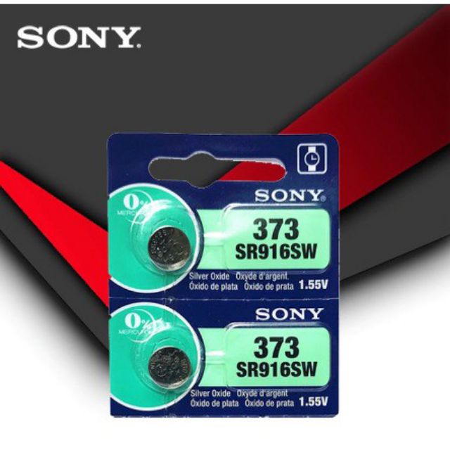 1 Viên Pin Đồng Hồ Sony 373 SR916SW 916 1.55v Chính Hãng Japan