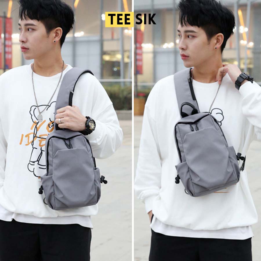 Túi Đeo Chéo Nam Nữ TEE SIK Túi Đeo Vai Thời Trang Phong Cách Hàn Quốc Cao Cấp TS24 | BigBuy360 - bigbuy360.vn