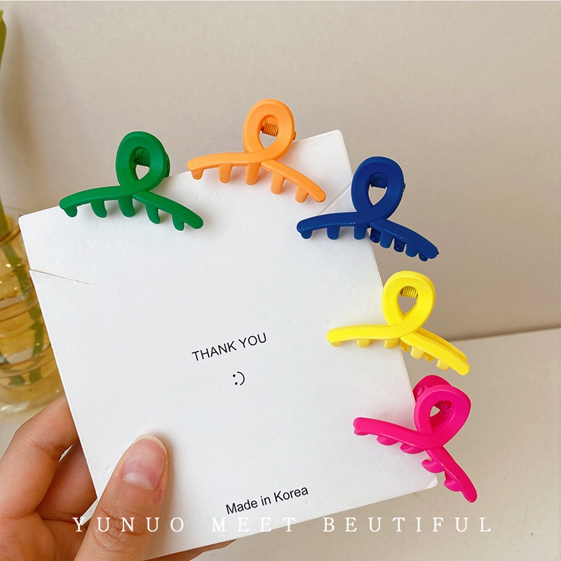 Kẹp Tóc Cỡ Nhỏ Màu Sắc Phong Cách Hàn Quốc Dễ Thương Cho Bé Gái