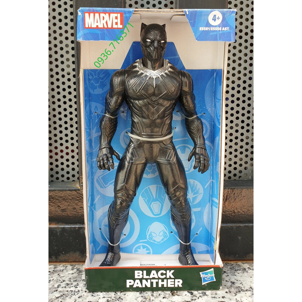 Mô Hình Nhân Vật Siêu Nhân Mavel Black Panther hàng Hasbro