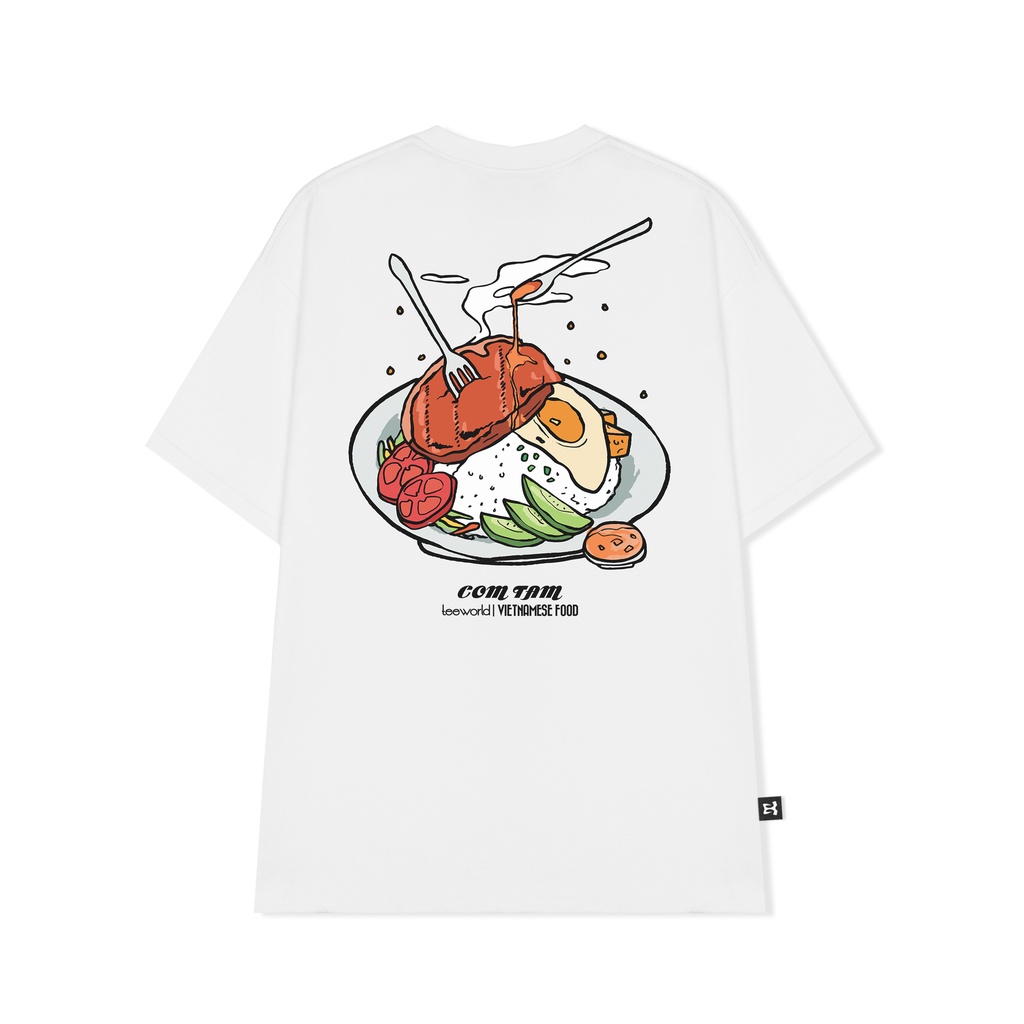 BST Áo thun món ăn Việt Nam - Áo Thun Local Brand Teeworld TW x Vietnamese Food Collection Unisex Nam Nữ