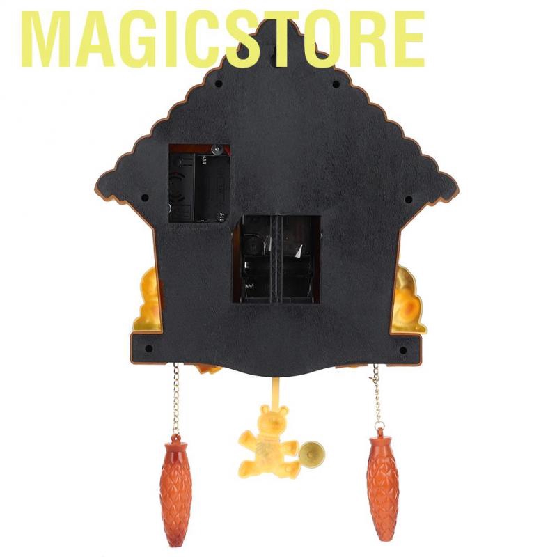 Magicstore Cuckoo Clock Tree House Wall Art Vintage Decoration for Home Living Room Office