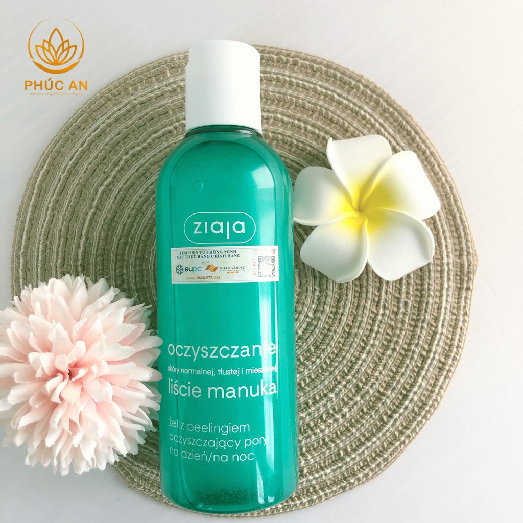 Gel rửa mặt dưỡng da mặt - Ngừa khuẩn giảm mụn - dùng cho da dầu và mụn - ZIAJA - 200ml | BigBuy360 - bigbuy360.vn