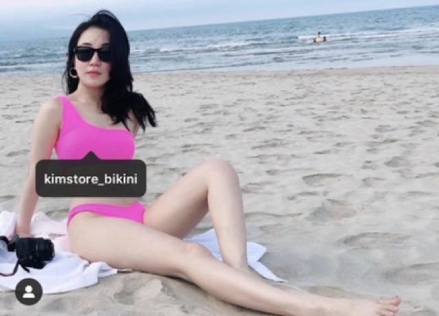 Monokini/ Đồ bơi 1 mảnh neon lệch vai sexy kèm ảnh thật và feedback