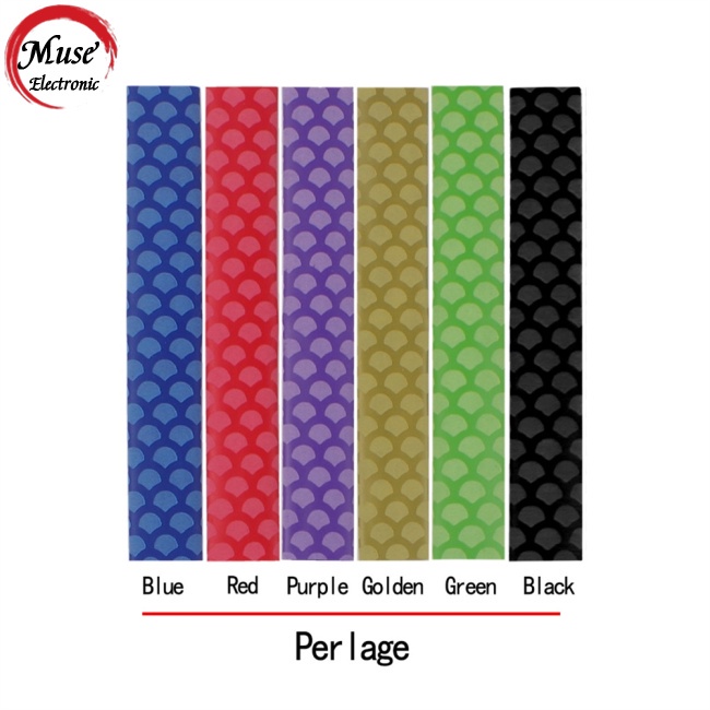 Bộ 2 Vỏ Bọc Bảo Vệ Cây Đánh Trống Họa Tiết Vảy Cá Nhiều Màu Độc Đáo Chống Trượt Tiện Dụng