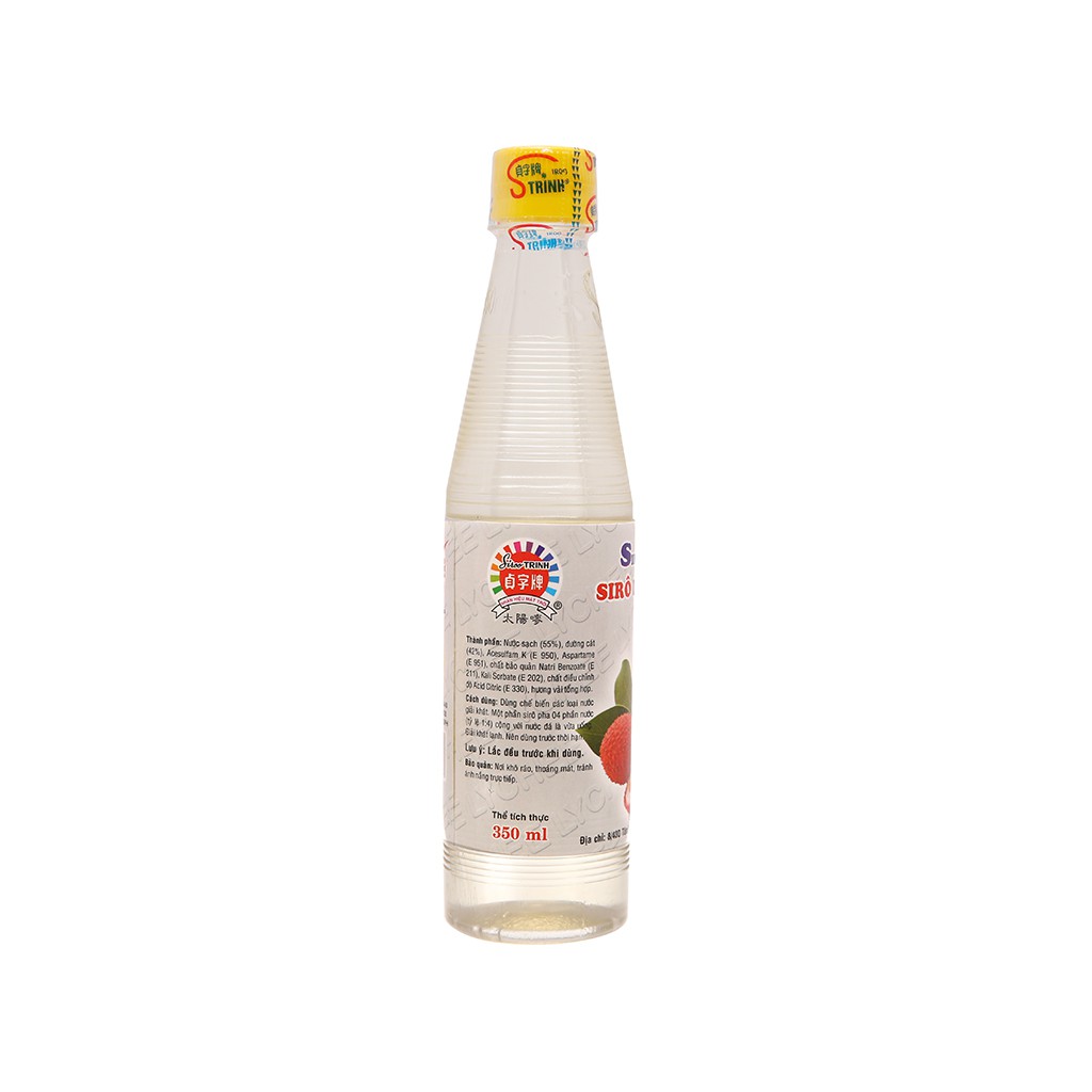 Sirô hương vải Trinh 350ml