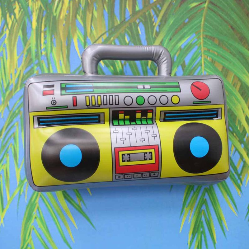 Bong Bóng PVC Bơm Hơi Hình Máy Ghi Âm Phát Nhạc Cổ Điển Trang Trí Nhà Cửa / Tiệc Tùng /