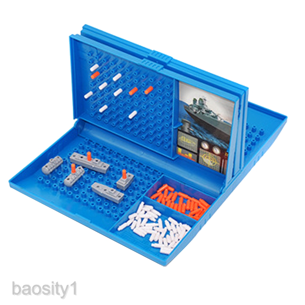 Sea Battle Naval Combat Board Game for 2 Players Family Party Playing