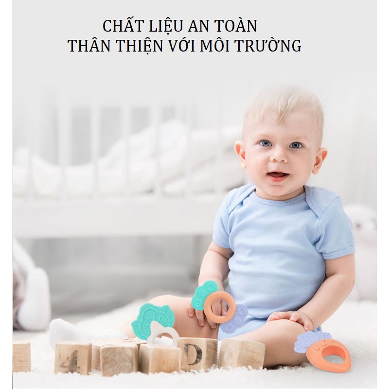 Bộ đồ chơi gặm nướu xúc xắc 10 món Baby Rattle cho bé. Đồ chơi lục lạc cho bé {Đồ chơi cho bé]