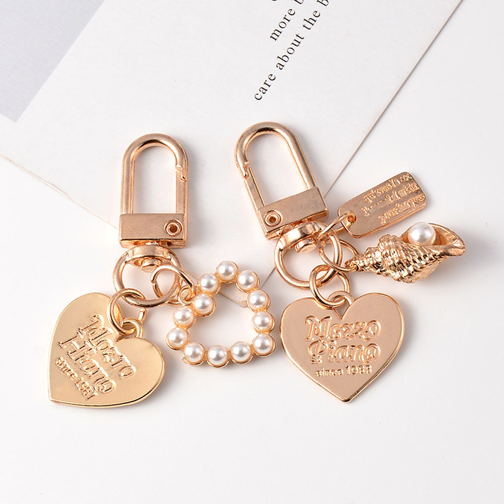 Charm Gắn Móc Khóa Hình Vỏ Sò Đáng Yêu