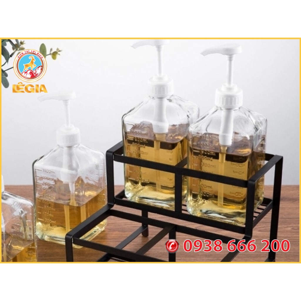Bình Bơm Siro & Sugar Có Vòi Dung Tích 1600ml - Bình Nhựa