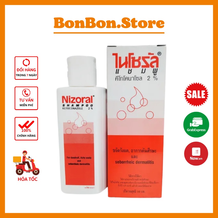 Dầu gội NIZO RAL Thái lan chính hãng,ngăn ngừa gàu,nấm ngứa,giúp da đầu khoẻ mạnh