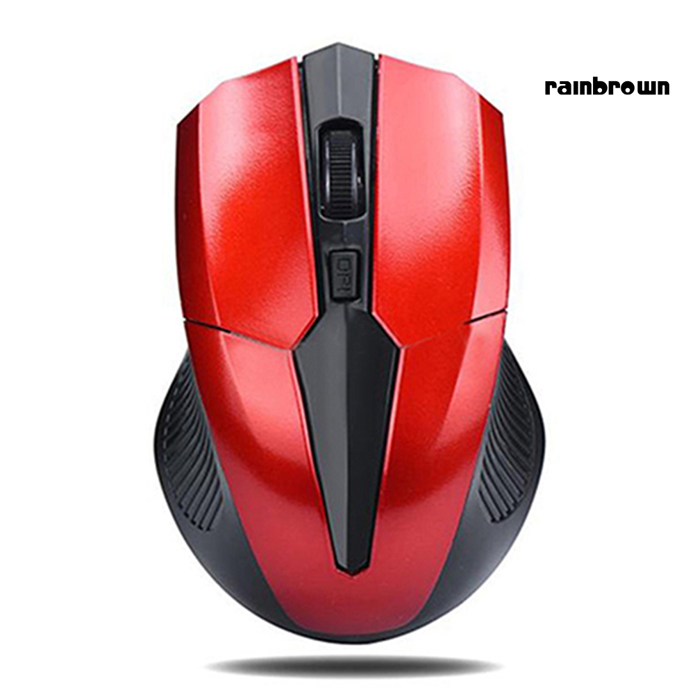 2.4GHz 4 Keys Wireless Optical Mouse Mice + USB Receiver for Laptop PC Tablet /RXDN/