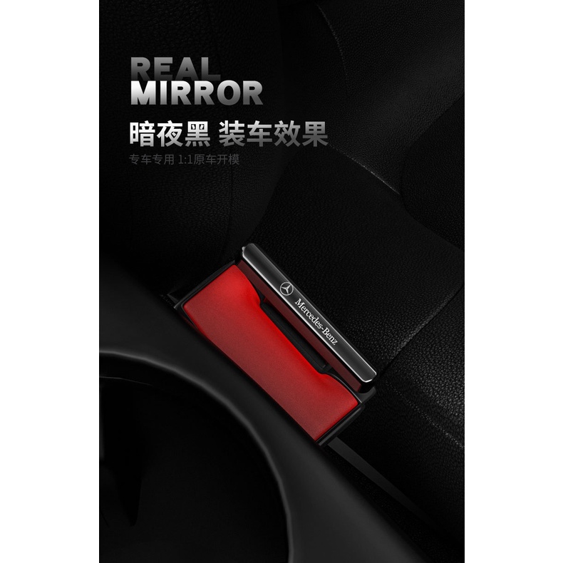 Chốt Khóa Dây An Toàn mini Bằng Hợp Kim Kẽm Siêu Mỏng Cho Xe Hơi Mercedes Benz A B C S Class AMG GLA CLA GLC W221 W204 W205 W176