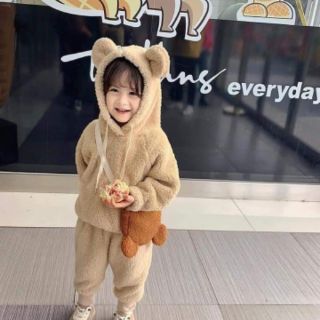 Bộ tai gấu cho bé
