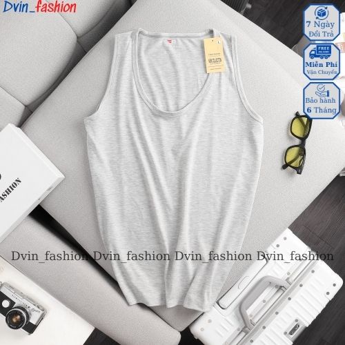 Áo thun ba lỗ nam tanktop chuẩn gym mặc nhà dạo phố - Áo thun trơn nhiều màu - Thun cotton thoáng mát  Dvin_fashion