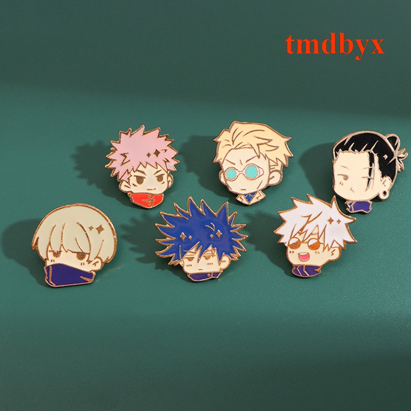 Huy Hiệu Cài Áo Hình Nhân Vật Anime Jujutsu Kaisen Gojo Satoru