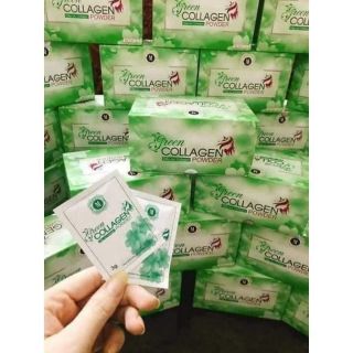 Thức uống diệp lục green collageen_hàng công ty_ bao check