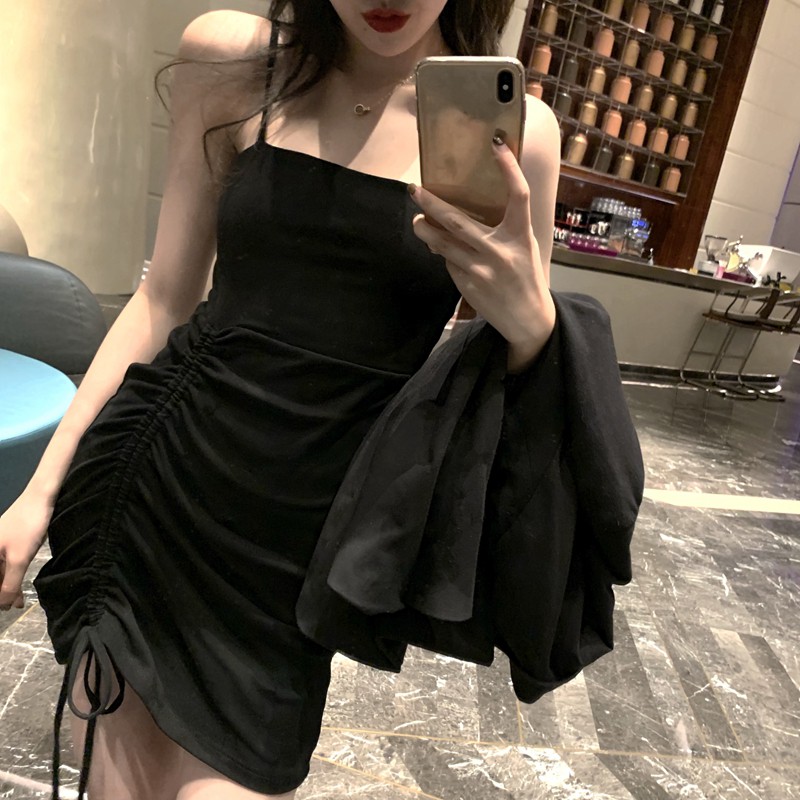 Đầm body 2 dây rút eo cực gợi cảm tôn dáng, sexyyy ❤️