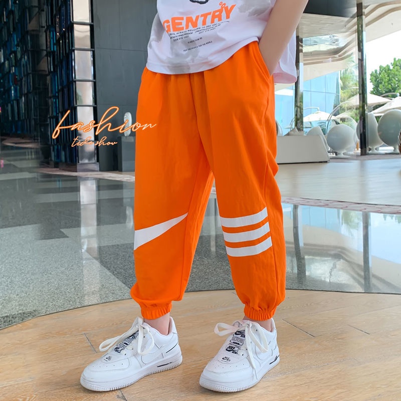 Quần Dài Dáng Rộng Chống Muỗi Phong Cách Mùa Hè Hàn Quốc Hàng Mới 2022 Thời Trang Mùa Hè Dành Cho Bé Trai