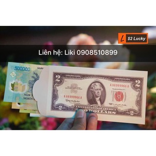 Combo 200 LÌ XÌ 2 USD  May mắn
