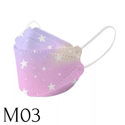 Khẩu trang lọc bụi mịn KN95 sắc màu