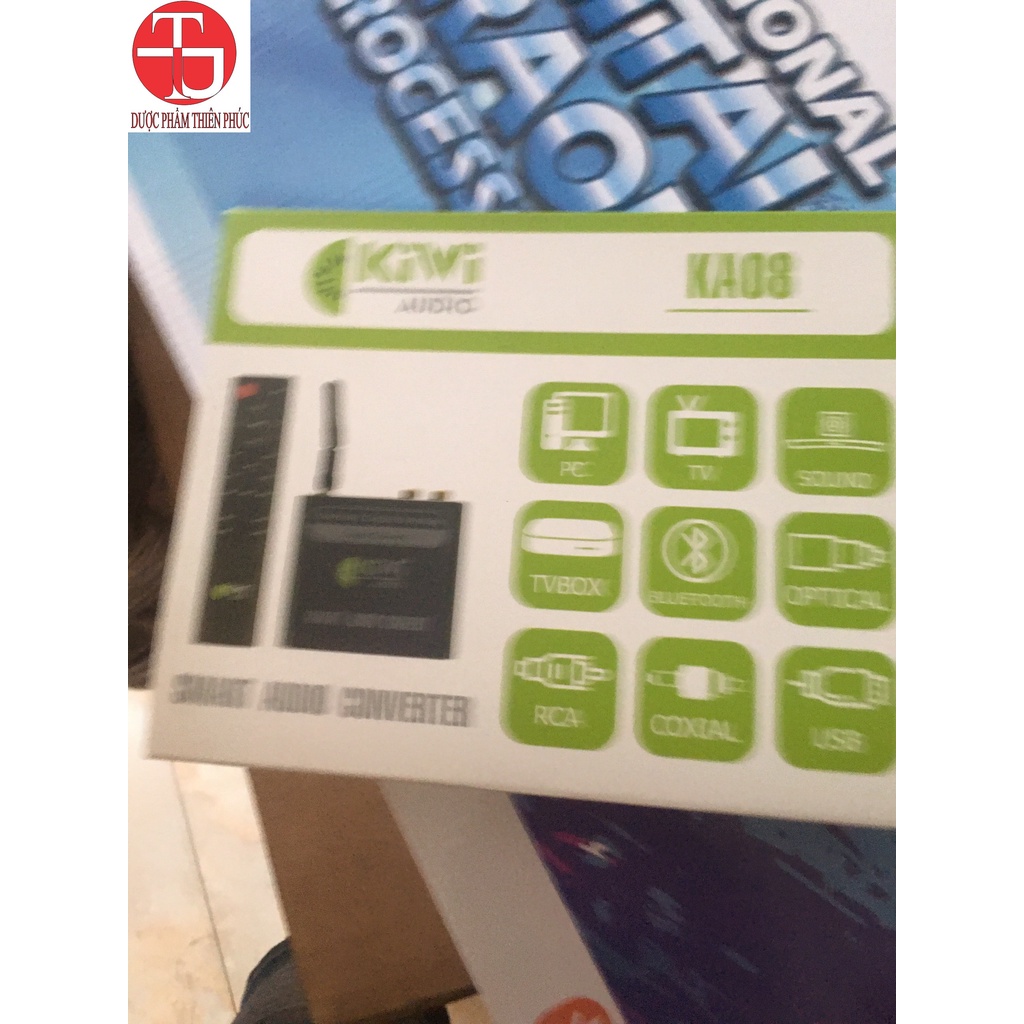 Bộ chuyển quang âm thanh từ Digital sang Analog Kiwi KA08 PRO - Hàng Chính Hãng