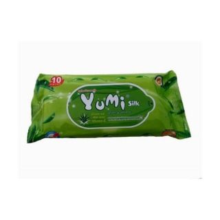 KHĂN GIẤY ƯỚT CÁ NHÂN YUMI 10 TỜ
