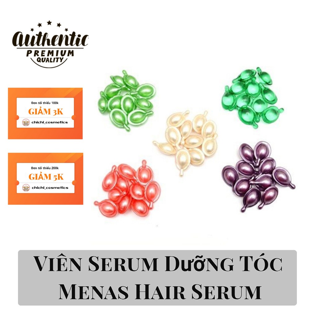 [CHÍNH HÃNG] 50 VIÊN SERUM DƯỠNG TÓC MEINAS THÁI LAN