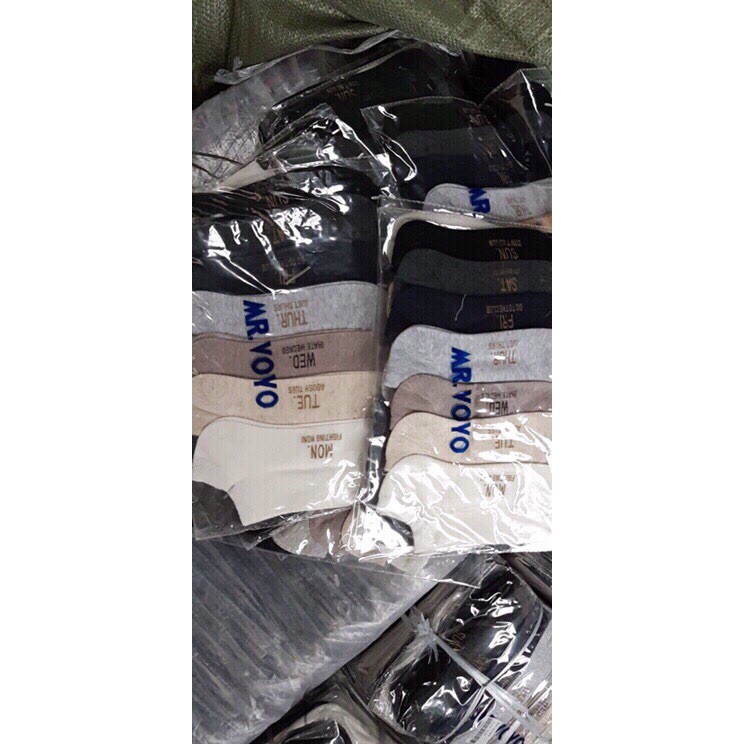 Set 7 đôi tất nam chất siêu đẹp chống hôi