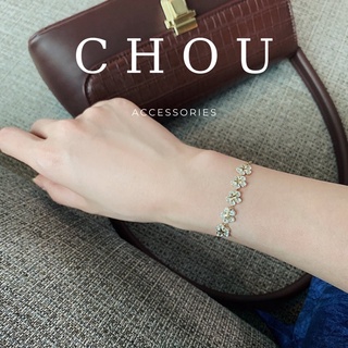 Vòng Tay Bông Hoa Dây Rút | CHOU ACCESSORIES |