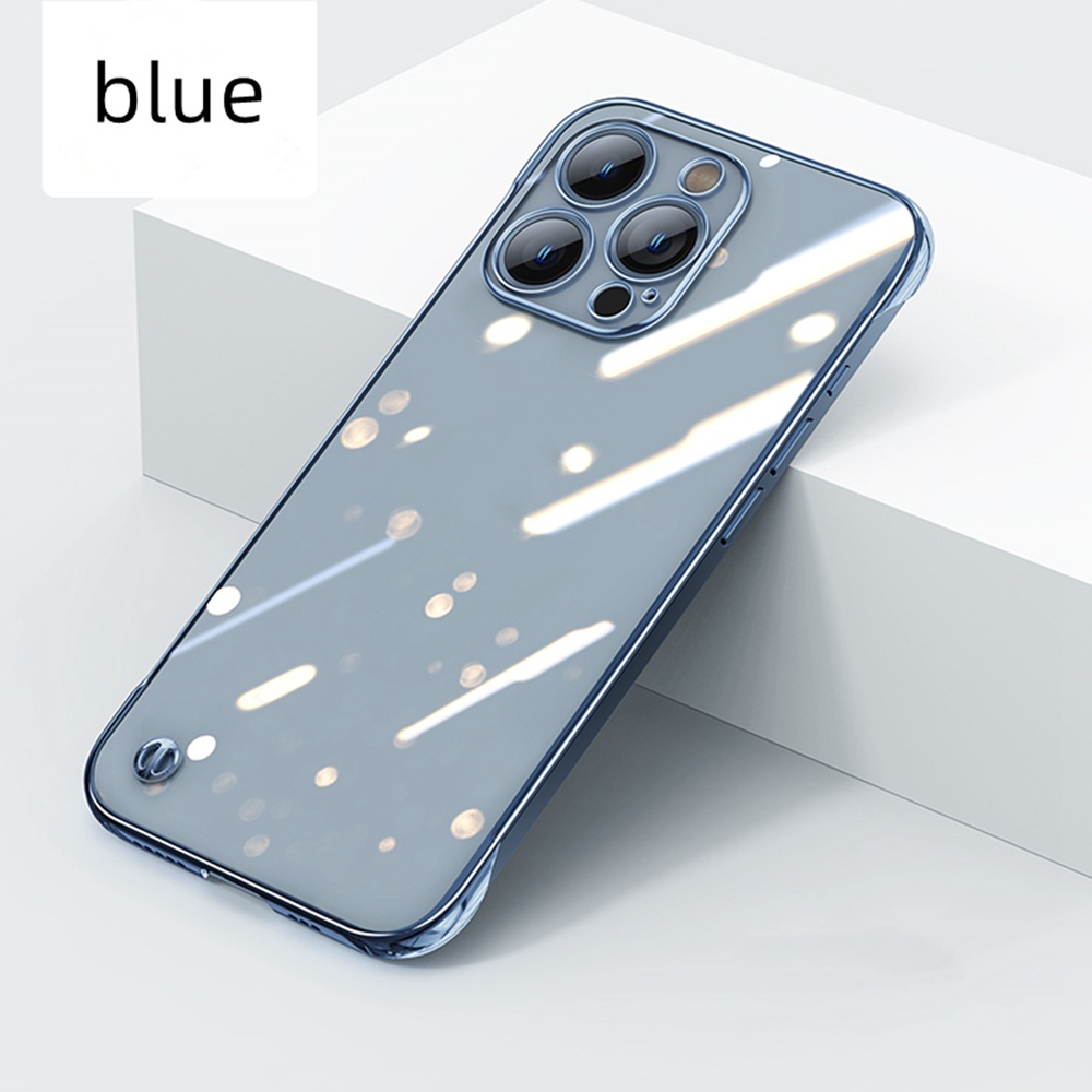 Ốp Điện Thoại PC Cứng Trong Suốt Siêu Mỏng Không Viền Mới Cho iPhone 13 14 Pro MAX 12 11 Pro MAX XS MAX XR 14 Plus