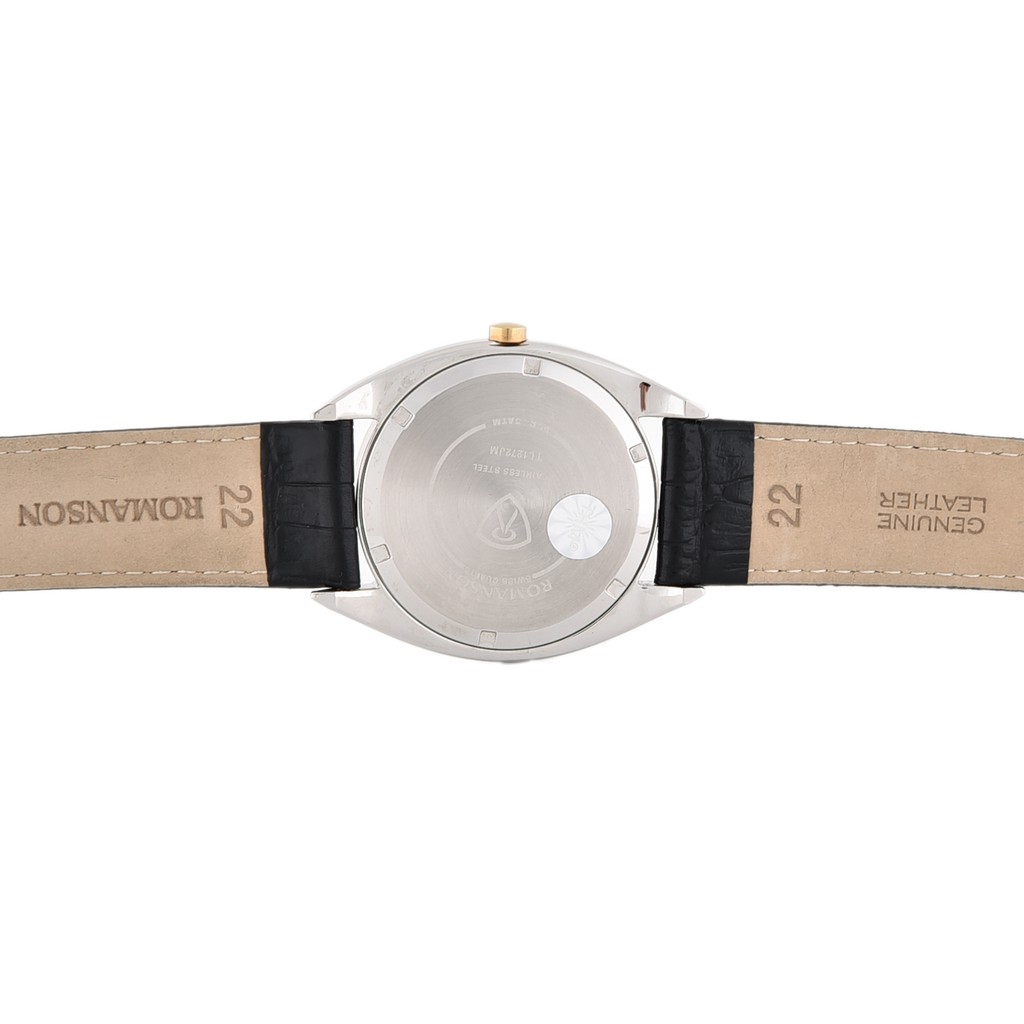 Đồng hồ Romanson Sport Men Watch TL1272JMWWH nam thể thao máy Thụy Sĩ mặt kính chống xước dây da cao cấp chính hãng