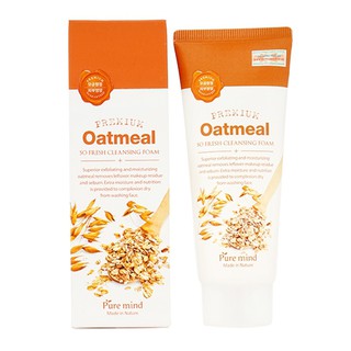 Sữa rửa mặt Pure mind Lúa mạch Oatmeal Premium 100ml