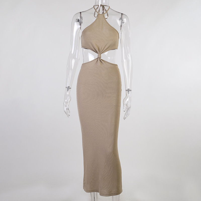 DUNEA Đầm Hai Dây Hở Lưng Quyến Rũ Thời Trang Dành Cho Nữ DUNEA