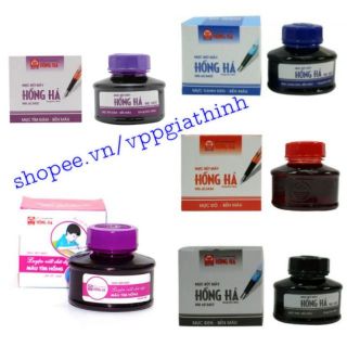 Mực Hồng Hà các màu (lọ 60ml)