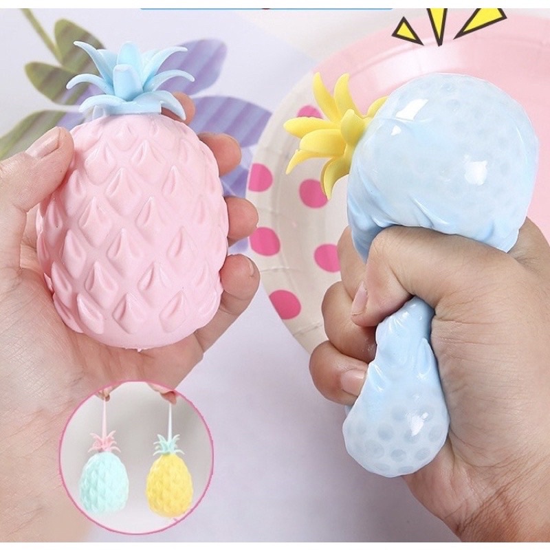 [ Rẻ Vô Địch ] Đồ Chơi Bóp Giảm Căng Thẳng Hình Quả Dứa Đáng Yêu.