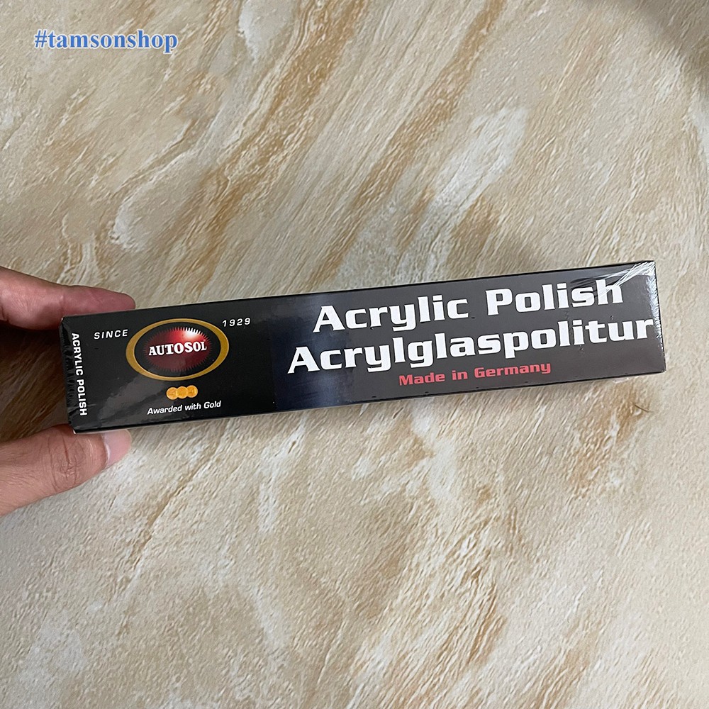 Kem Đánh Bóng Xóa Xước Nhẹ Mica Acrylic Nhựa Trong Suốt Autosol