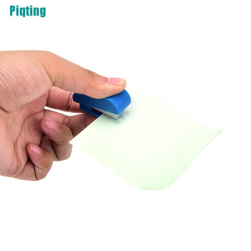 [Piqting] Đồ Bấm Ghim Giấy Mini Họa Tiết Hoạt Hình Dành Cho Văn Phòng Trường Học