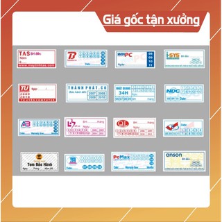 COMBO 1000 tem vỡ 1x4cm